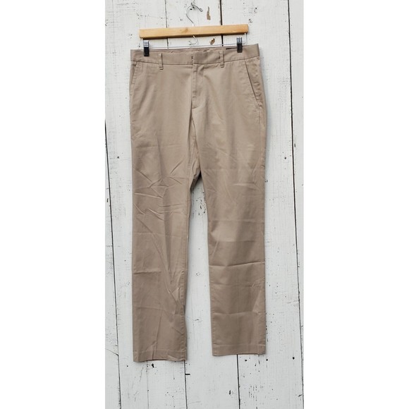 Bonobos Weekday Warrior Stretch Slim Fit Men Wednesday Tan Dress Pants 40 X 32 - Picture 4 of 12